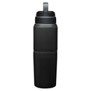 MultiBev Vacuum Insulated Stainless Steel Bottle 500ml/17oz with 350ml/12oz Cup