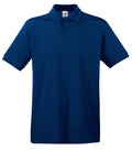 Custom polo in Navy