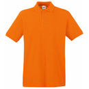 Custom polo in Orange