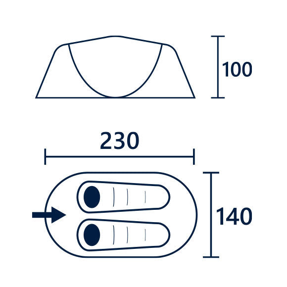 Fota 200 Pop Up Tent