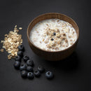 Real Turmat Blueberry and Vanilla Muesli prepared in a bowl