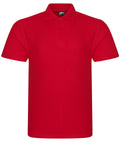 Custom polo in Red