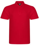 Custom polo in Red