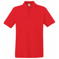 Custom polo in Red