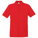 Custom polo in Red