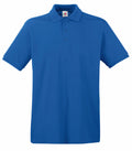 Custom polo in Royal Blue