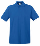 Custom polo in Royal Blue