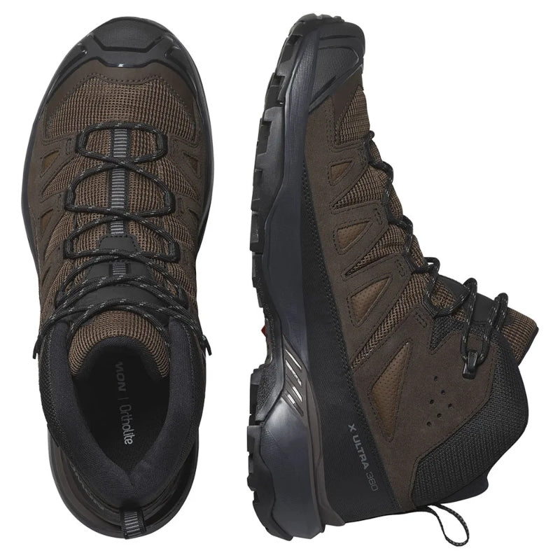 Men's X Ultra 360 Leather GORE-TEX Mid - Dark Earth