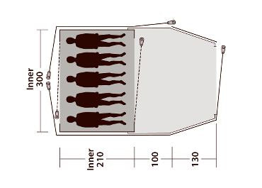 Cloud 5 Plus Tent