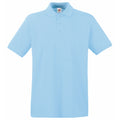 Custom polo in Sky Blue