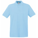 Custom polo in Sky Blue