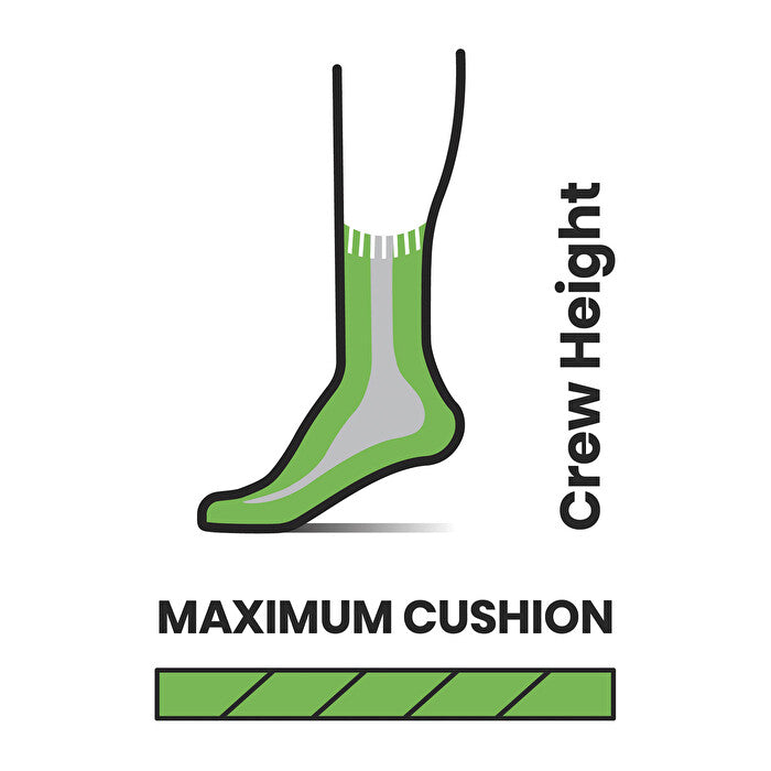Women's Mountaineer Classic Edition Maximum Cushion Crew Socks