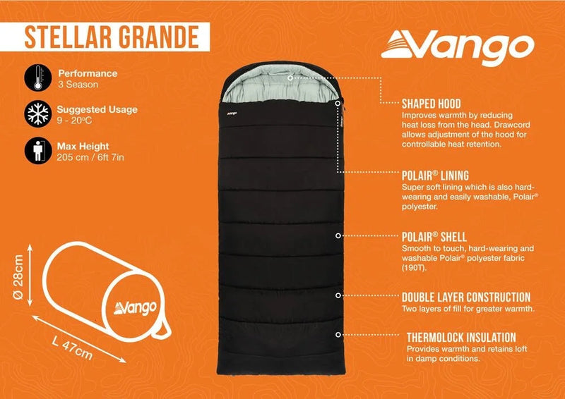 Stellar Grande Sleeping Bag