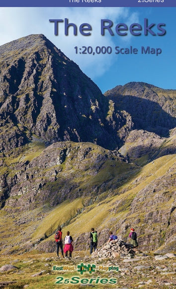 Reeks Ridge Walk Laminated The Reeks Map | Fast Delivery |OAS.ie