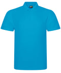 Custom polo in Turquoise