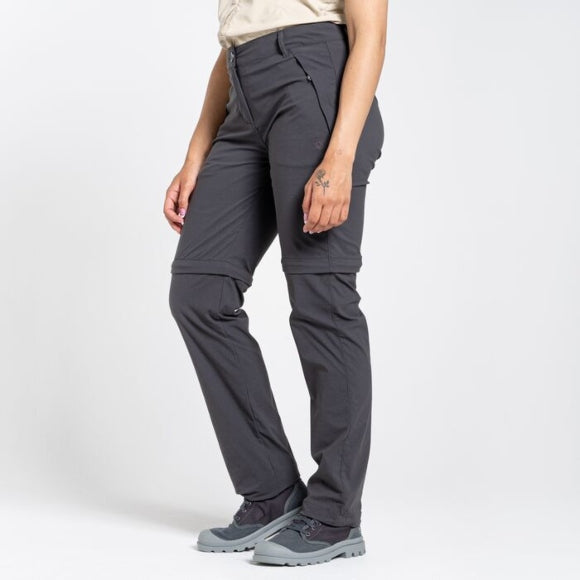 Women's Nosilife Pro Convert Trousers - Charcoal