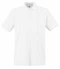 Custom polo in White