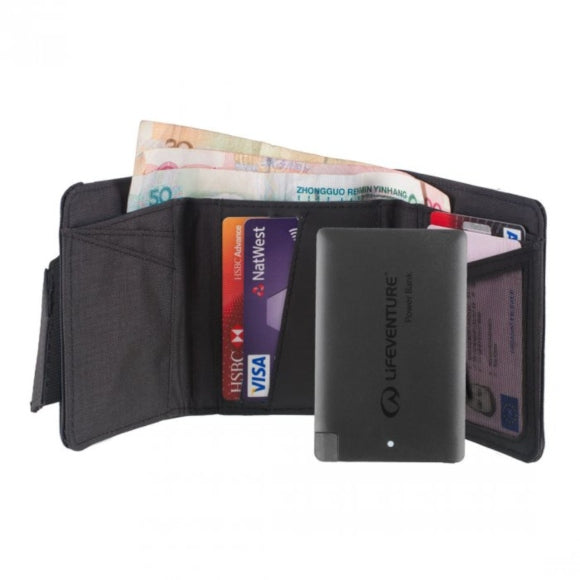 RFiD Charger Wallet with Power Bank