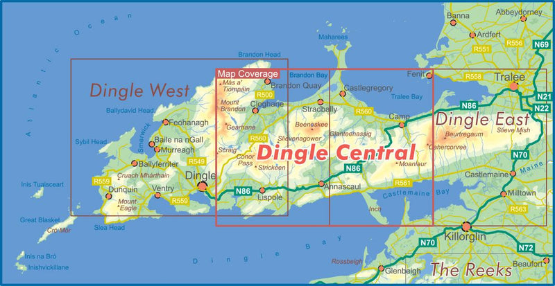 Dingle Central Map