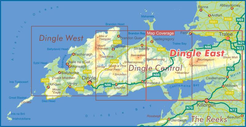 Dingle East Map