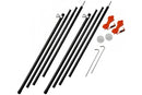 Adjustable Steel King Poles 180-220cm
