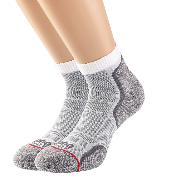 Men's Run Anklet Single Layer Sock Twin Pack