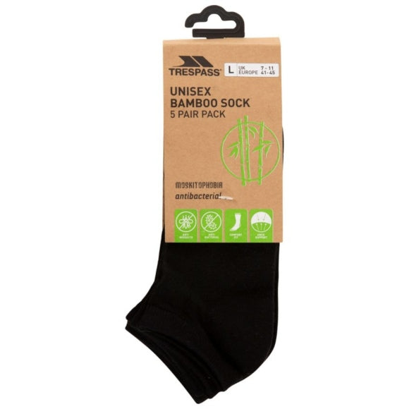 Men's Orbital Anti-bacterial Trainer Socks - 5 Pack