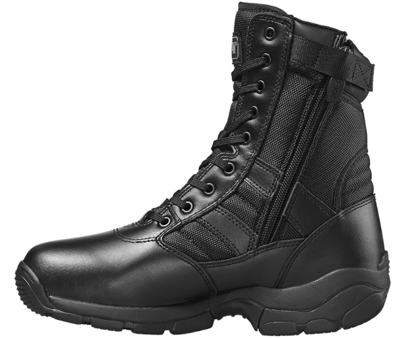 Unisex Panther 8.0 Side-Zip Uniform Boot - Black