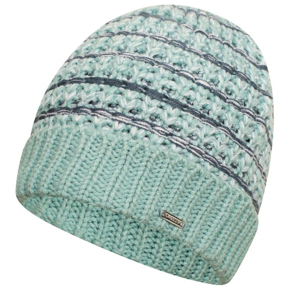 Womens Percipient Fleece Lined Acrylic Beanie Hat