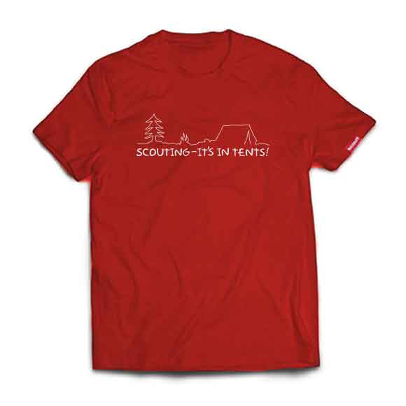 Scouting - It's In Tents Tee