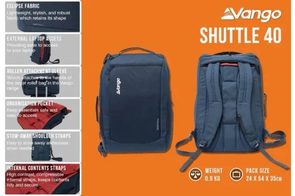 Shuttle 40 Lite Backpack