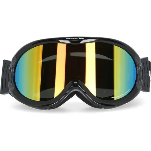 Vickers Adults Unisex Ski Goggles - Black