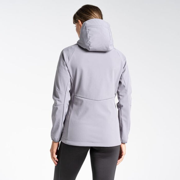 Women's Kalti Softshell Hooded Jacket - Quartz Grey